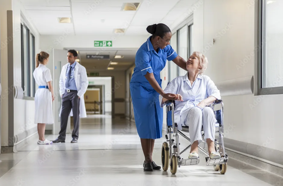 Hospital to Home Transition Program with healthcare team